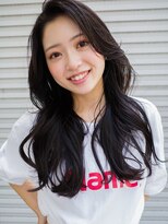 トローノ 栄(TRONO)&nbsp;髪質改善　アッシュブラック　黒髪　イエベ