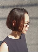 【マノハル スタイル】切りっぱなし×ミニボブ