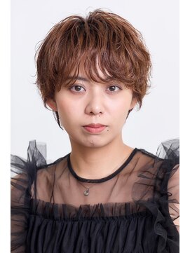 ミチオ ノザワ ヘアサロン ギンザ(Michio Nozawa HAIR SALON Ginza) 30代40代小顔カットショートフェミニングレージュ