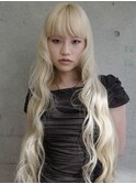 【riNa】スーパーロング、抜きっぱなしブロンド