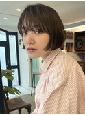切りっぱなしボブ/似合わせボブ/ワンレンボブ/ショートボブ