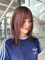 ヲタク(wotaku.)&nbsp;ピンクベージュピンクカラー透明感カラーくすみカラーブリーチ
