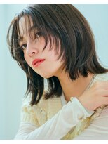 リリアン バイ リトル(Lilian by little)&nbsp;大人カラーこなれフェイスレイヤーボブ［矢場町駅］