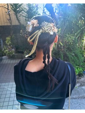 マツ 美容室(Matsu 美容室) 卒業式ヘア/韓国風アレンジ/タイトアレンジ