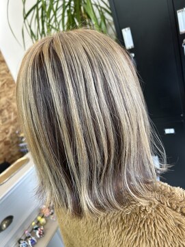 ラボ ヘアー(lab hair) 逆アンブレラカラー