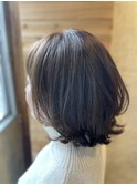 外ハネくびれボブ