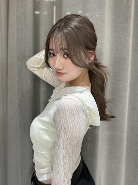 ボタン テンジン(VOTAN tenjin) 【木串楽人】マロンベージュ/韓国風巻き/髪質改善/顔周り/学割