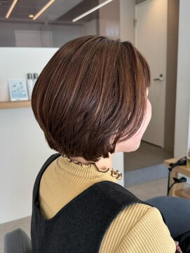 クラップス オル 金沢八景(CLAPS Ore) マッシュショート丸みショート黒髪ショートベリーショート40代