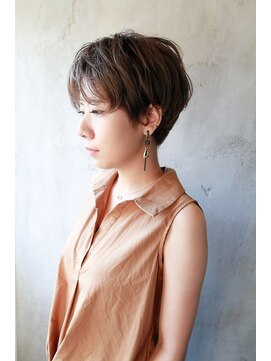 フィルドール(fild'or) 【大人世代にオススメ】ベリーショート × ダークグレージュ