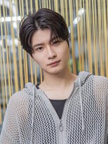 シティ(CITY) 小久保styleフェザーパーマフェザーショートグレーエンドカラー