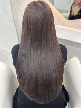 エス(Ess) 美髪/ワイドバング/ホワイトブロンド[髪質改善/ヘアセット/大宮]