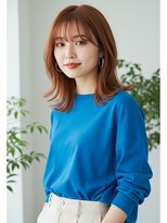 フルショウ 栄店(FURUSHO)&nbsp;アプリコットオレンジ/外ハネボブ/モテ髪ワンカール