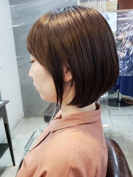 クレメント サロン ブル(Clement Salon Bull) 【松戸BULL】サロンスタイル☆マロンブラウン×ショートボブ