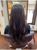 モテ愛されロング＊韓国風ウェーブ＊シルキーベージュ＊20代