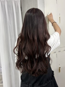 リュンヌ(Lune) やわらかレッドブラウン/毛先ブリーチ履歴あり/YU204