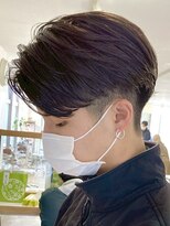 デプト(DEPT.)&nbsp;ニュアンスパーマセンターパートメンズマッシュフェザーパーマ