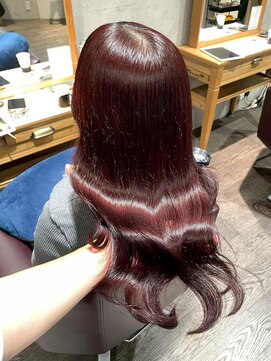 アフィナー(Afinar) 【横浜/横浜駅】艶感◎チェリーレッドカラー