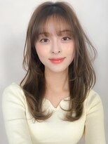 アグノス 青山(Agnos) 小顔レイヤーカットクラゲヘアーココアベージュオリーブグレー