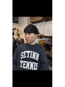 メゾンフォーメン(Maison for men) 波巻パーマ