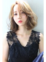ロゼ 鳳(ROSE) 【ROSE】レイヤーボブ_ハイトーンカラー_ボブ