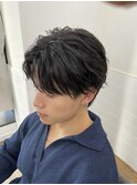 横浜/センターパート横浜/マッシュ/波巻き/ルーズパーマ
