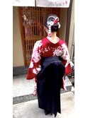卒業式袴着付け&ヘアセット
