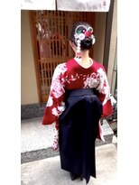 きものレンタルたまちゃん&nbsp;卒業式袴着付け&ヘアセット
