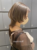 ベイショア(Bay Shore NY)&nbsp;【マッシュウルフ/ウルフヘア/グレージュカラー】