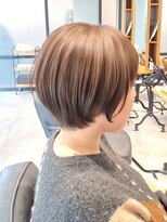 ヘアーカッティングガーデン ジャック モアザン 梅田店 ボブ/ショートボブ/ハイライト/30代/40代/大人女性/白髪ぼかし