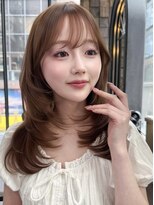 ミンクス 銀座店(MINX)&nbsp;髪質改善ケア×フェイスレイヤーカット/イメチェンヘアスタイル