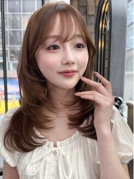 ミンクス 銀座店(MINX) 髪質改善ケア×フェイスレイヤーカット/イメチェンヘアスタイル