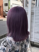 ラック 津田沼(LUCK)&nbsp;ラベンダーピンクダブルカラーインナーカラーケアブリーチ