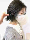 【morio成増/玉井】ボブ インナーカラー　グリーン