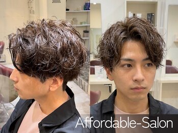 ヘアリゾート エーアイ 浅草ROX店(hair resort Ai)の写真/トレンドも清潔感も。毎日キマるメンズカジュアルスタイル。お手頃プライスで通っていただけるサロンです