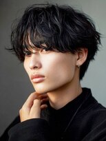 ホーミーズ 横須賀中央店(homies)&nbsp;ニュアンスパーマ 20代 束感 マッシュパーマ ウルフカット 30代
