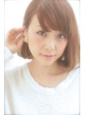 ＊大人かわいい＊フェミニンナチュラルボブ