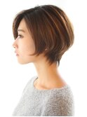 【30代40代50代】フォルムが綺麗な大人ショート