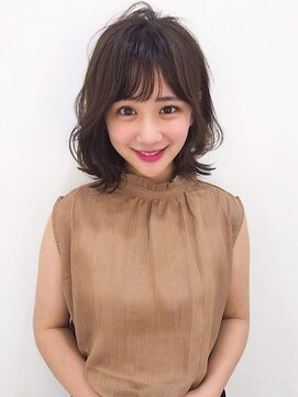 イマ(ima) shiwuミディアム小顔パーマ