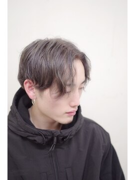 ヨシザワインク ハコザキ 水天宮前 日本橋人形町(YOSHIZAWA Inc.HAKOZAKI) 【 マツナガ箱崎】ナチュラルセンターパート×ダークグレージュ