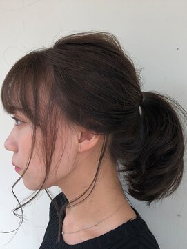 エターナルラッシュ(ETERNAL rush) 簡単おくれ毛アレンジ