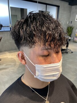 アンサー 千葉中央(UNSER prod by THE DAY) Vバングスキンフェード