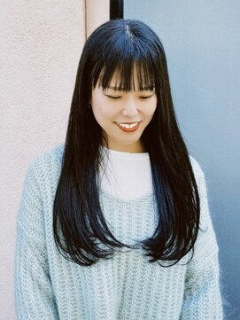 ザポンドヘアトウキョウ(The Pond Hair Tokyo) 【The Pond Hair 伊藤】ワイドバングストレートロング