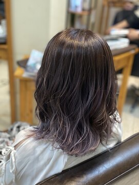 美容室 パルス 静岡鷹匠店(PALS) ラベンダーグレージュ