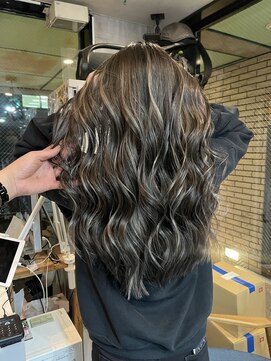 ラフ(LAFF) #黒髪#ボブルフ#ネビージュ#小顔#ワンレン