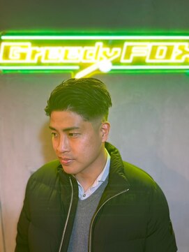 グリーディーフォックス 代々木(Greedy FOX) 束感/コンマヘア/アップバング/ツーブロックマッシュ/フェード