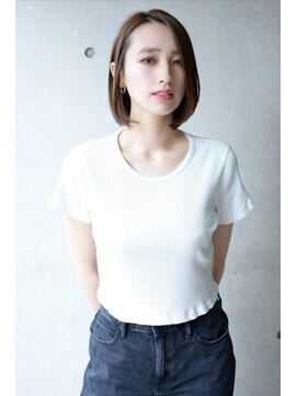 ヘアーアンドスパ フェリーチェ ミチ 野田屋町店(HAIR&SPA felice MICHI) 【felice MICHI島田和也】ナチュラルボブ