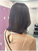 ダブルカラーミルクティーベージュカラーケアブリーチ韓国ヘア