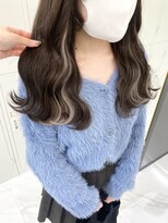 ランテルディ 渋谷(LANTERDIT)&nbsp;【LANTERDIT】ブリーチなしグレージュ♪インナーエクステ/Risa