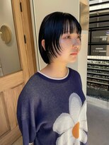 ルアウハク 梅田(LUAU Haku)&nbsp;・Solid  BLACK layer BOB・【Haku/梅田/タクノ】