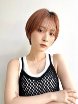 トルネード(TORNADO) 大人ショート前髪ありマッシュショート丸顔面長絶壁 K0914